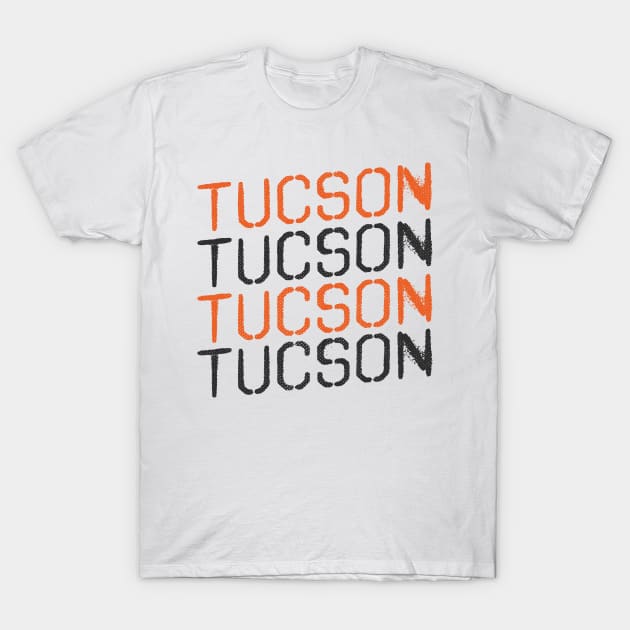 Tucson, Arizona - AZ,Graffiti Text T-Shirt by thepatriotshop